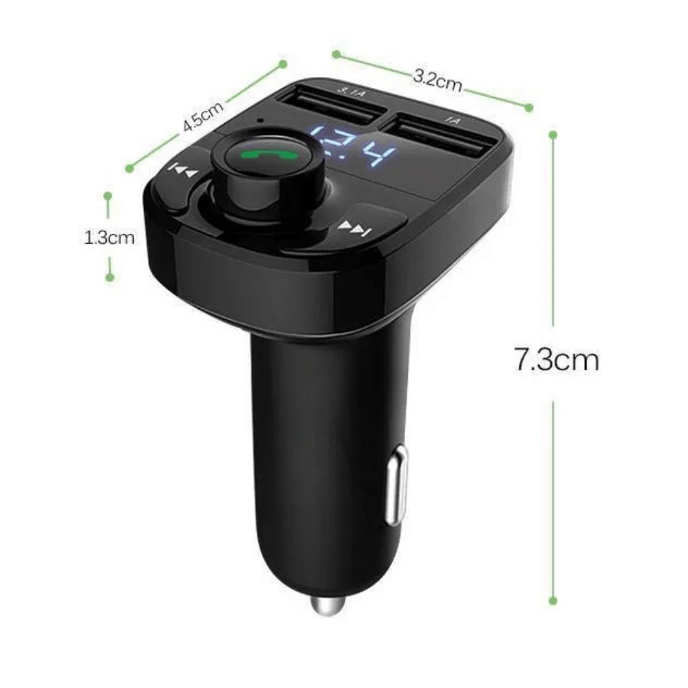 Miniatura 4 de Adaptador Car Bluetooth Player Mp3 X8 3